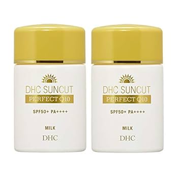 Amazon.co.jp: DHCサンカットQ10パーフェクトミルク 2本セット